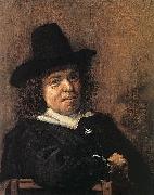 Frans Hals Portrait of Frans Jansz. Post oil painting artist